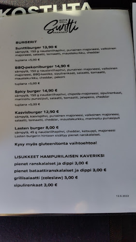 Suntti Bar & Grill - Ravintola-ala