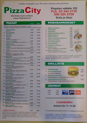 Opinii despre Pispalan City Pizza în Tampere - Ravintola-ala