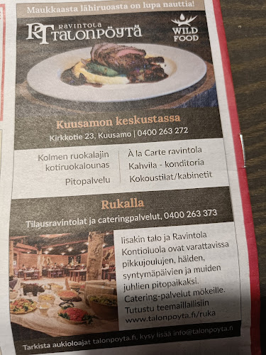 Comentarii opinii despre Ravintola Talonpöytä Kuusamo