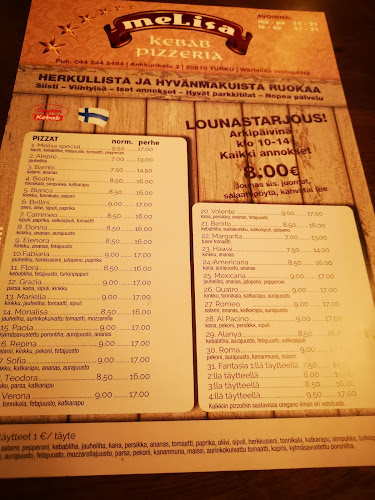 Melisa Kebab Pizzeria - Turku