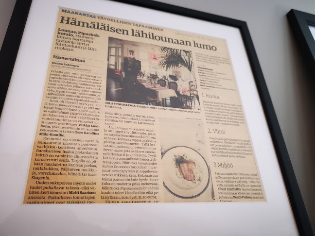 Opinii despre Ravintola Piparkakkutalo în Hämeenlinna - Ravintola-ala