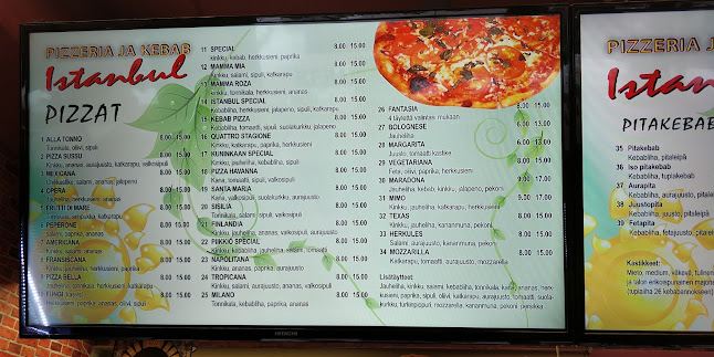 Istanbul Kebab-pizzeria piikkiö Phone number