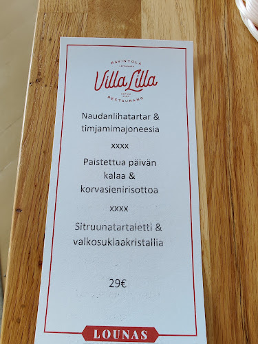 Opinii despre Ravintola Villa Lilla în Espoo - Ravintola-ala