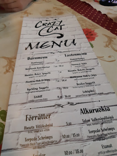 Reviews of Restaurant Crazy Cat in Kristiinankaupunki - Ravintola-ala