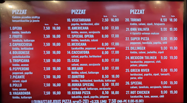 Pizza Paradise - Ravintola-ala