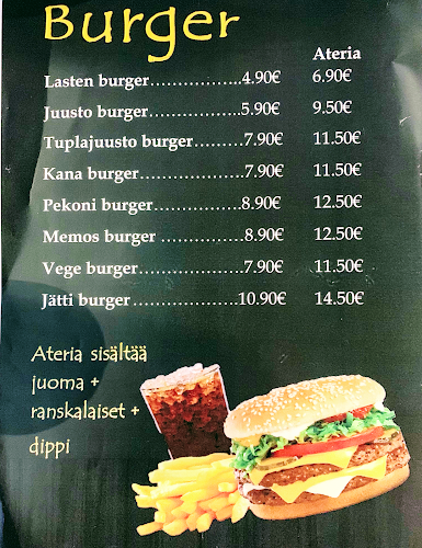 Memos Ravintola, Viirinkankaantie 9, 96300 Rovaniemi