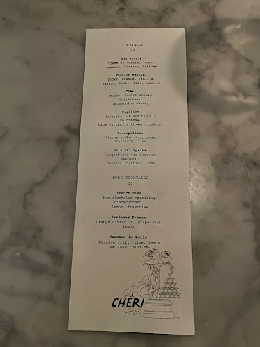 Restaurant Chéri - Ravintola-ala