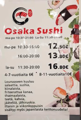 Reviews of OsakaSushi koivuhaka in Vantaa - Ravintola-ala