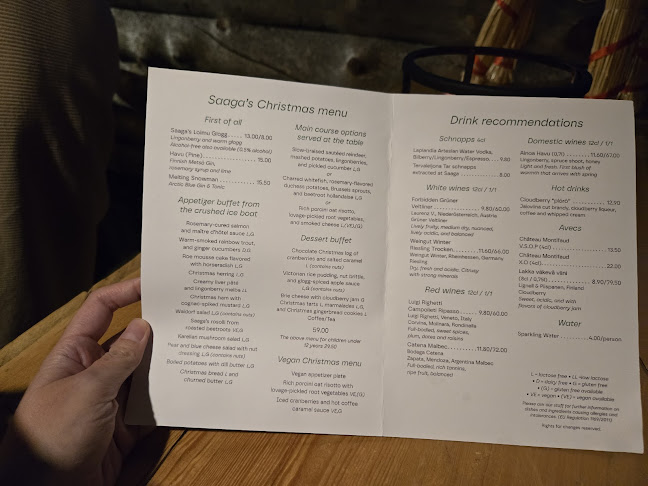 Restaurant Saaga - Helsinki