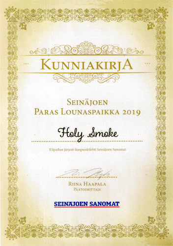 Comentarii opinii despre Holy Smoke