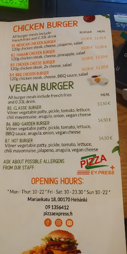 Opinii despre Kruununhaka Pizza Express în Helsinki - Ravintola-ala