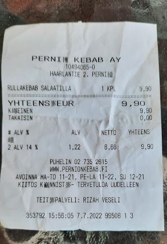 Haarlantie 2, 25500 Perniö