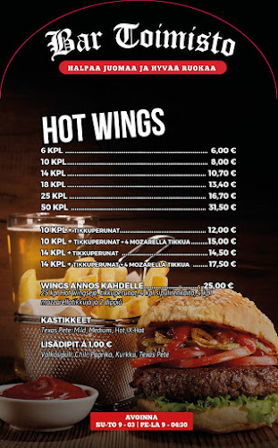 Bar Toimisto - Ravintola-ala