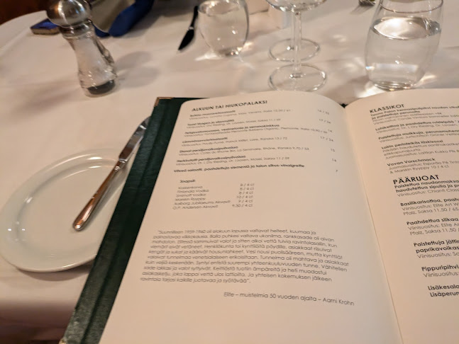 Restaurant Elite - Ravintola-ala