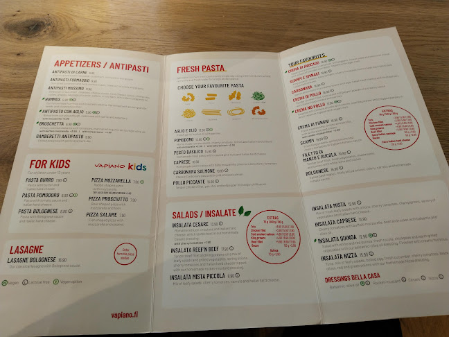 Opinii despre Vapiano în Helsinki - Ravintola-ala