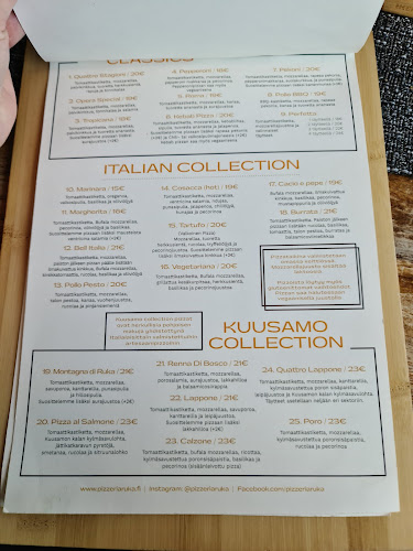 Opinii despre Pizzeria Ruka în Kuusamo - Ravintola-ala
