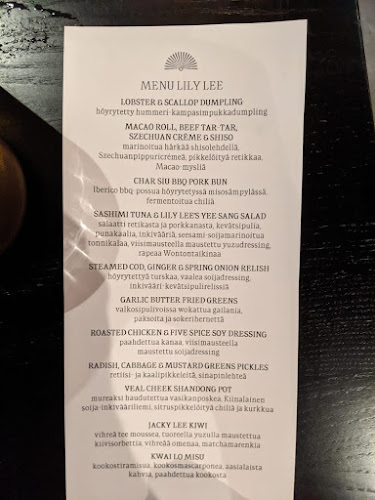 Ravintola Lily Lee Phone number