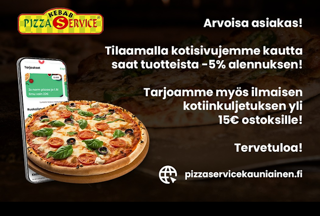 Reviews of Pizza palvelu Kauniainen(entinen.pizza service) in Kauniainen - Ravintola-ala