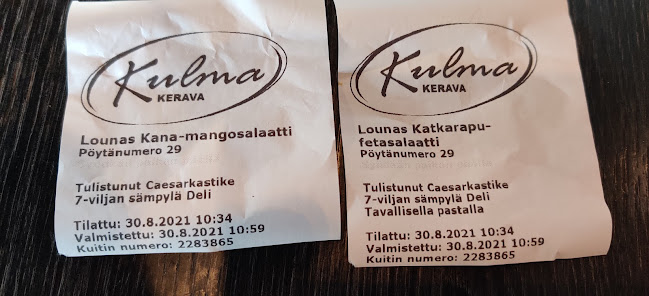 Opinii despre Kulmakonditoria Kerava în Kerava - Ravintola-ala