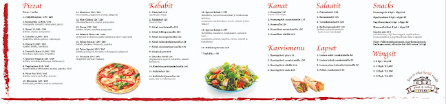 Erkan pizza & kebab Pori - Ravintola-ala