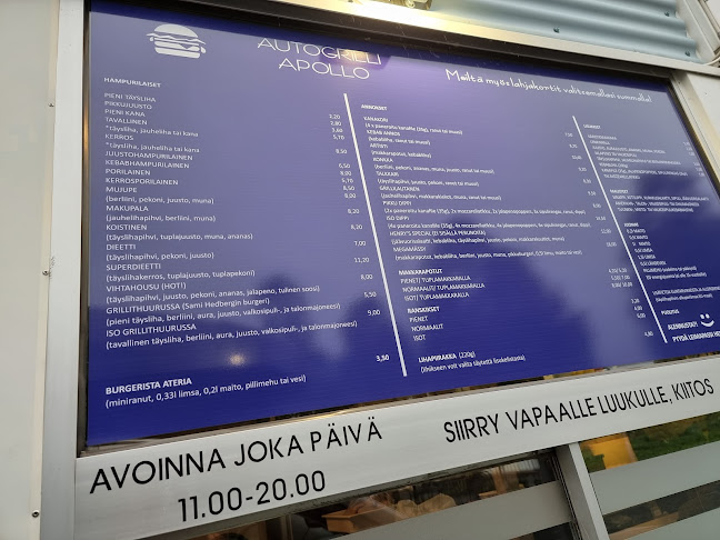 Autogrilli Apollo - Ravintola-ala
