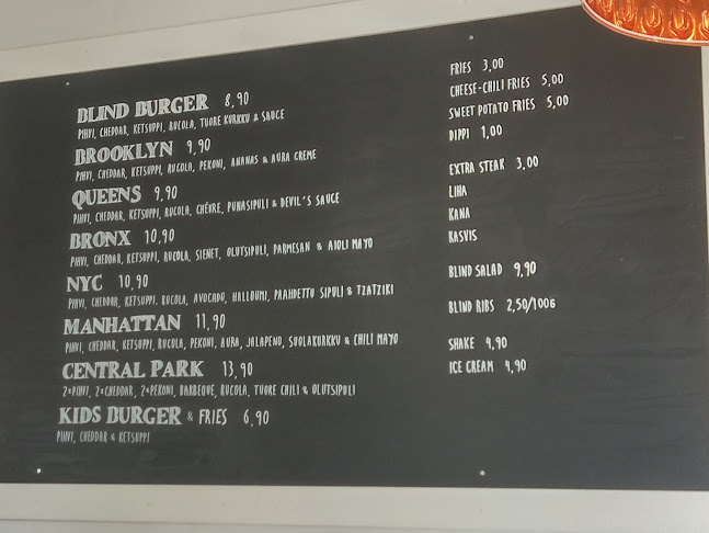 Opinii despre Blind Burger în Pori - Ravintola-ala