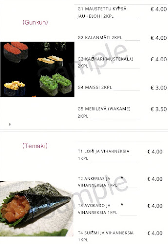 Opinii despre Ninja Sushi în Kaarina - Ravintola-ala