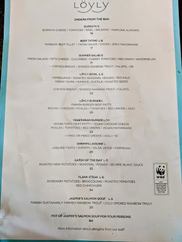 Opinii despre Löyly Helsinki în Helsinki - Ravintola-ala