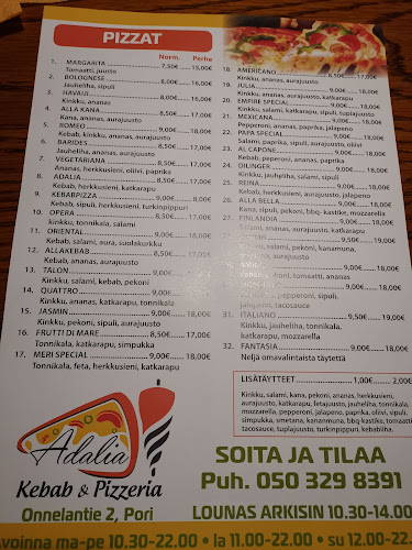 Comentarii opinii despre Adalia Kebab Pizzeria