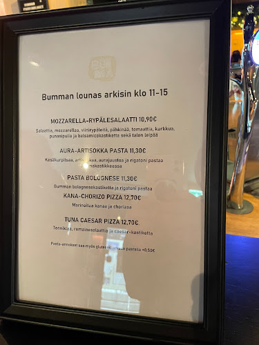 Bumma Pizza & Bar - Ravintola-ala