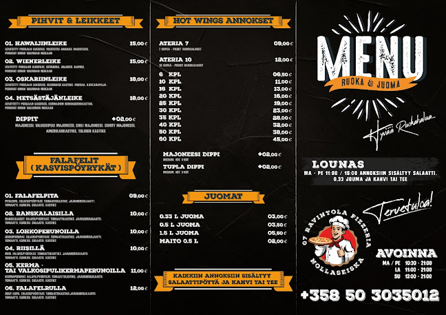 Comentarii opinii despre Ravintola Pizzeria Nollaseiska