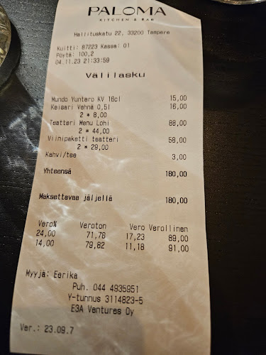 Paloma Kitchen & Bar