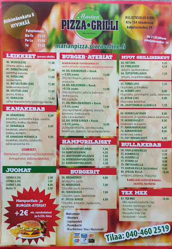 Marian Pizza - Grilli