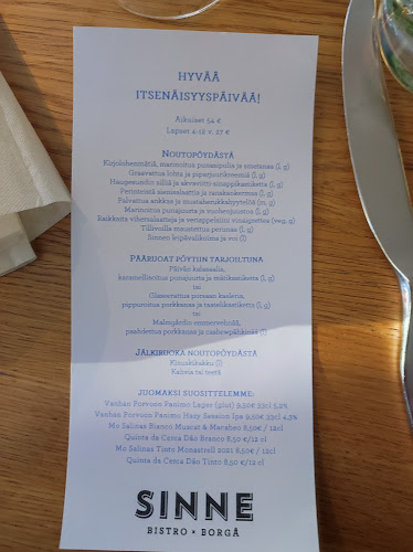 Opinii despre Bistro Sinne în Porvoo - Ravintola-ala