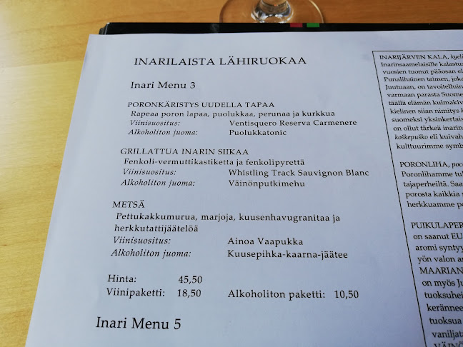 Ravintola Aanaar - Ravintola-ala