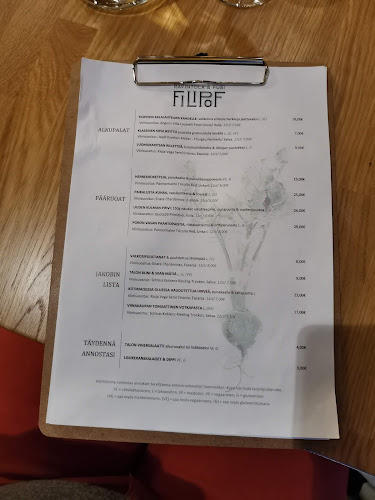 Ravintola Filipof - Ravintola-ala