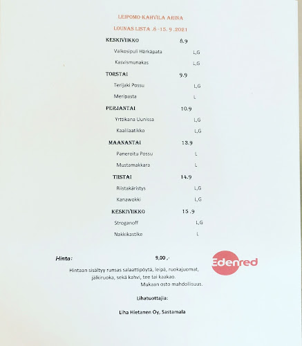 Arina - Ravintola-ala