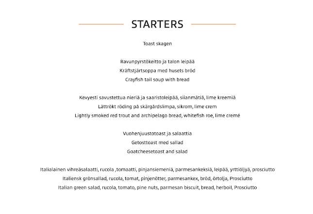 Opinii despre Restaurant Gastro în Kristiinankaupunki - Ravintola-ala