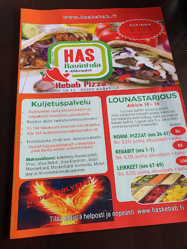 Has Ravintola - Ravintola-ala