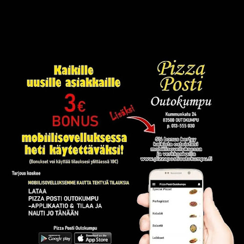 Pizza Posti - Ravintola-ala