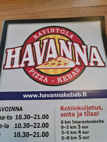 Reviews of Ravintola Havanna Kebab Pizzeria in Imatra - Ravintola-ala