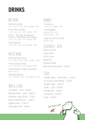 Restaurant Green Hippo - Töölö