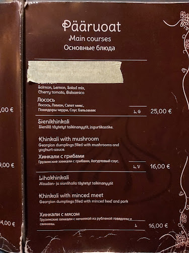 Opinii despre Restaurant Georgian Kitchen în Helsinki - Ravintola-ala