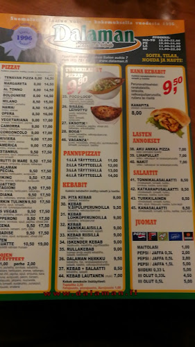 Pizzeria & Kebab Dalaman - Ravintola-ala
