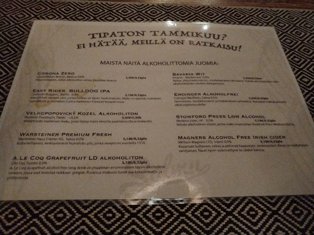 Olutravintola Solmu - Ravintola-ala