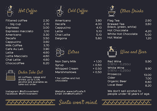 Loft Cafe & Snacks Shop