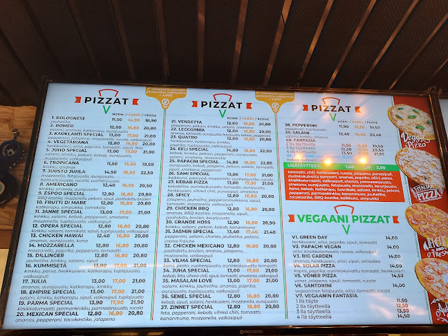 Opinii despre Papachi Pizza în Espoo - Ravintola-ala