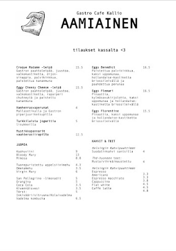 Gastro Cafe Kallio - Ravintola-ala