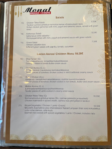 Ravintola Monal Indian Cuisine - Helsinki