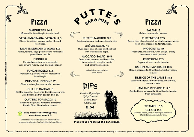 Putte’s Bar & Pizza Tikkurila